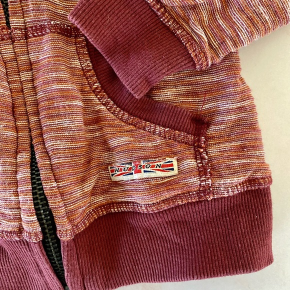 Hudson Baby Red Speckled Hoodie | 12 Months - Picture 2 of 6